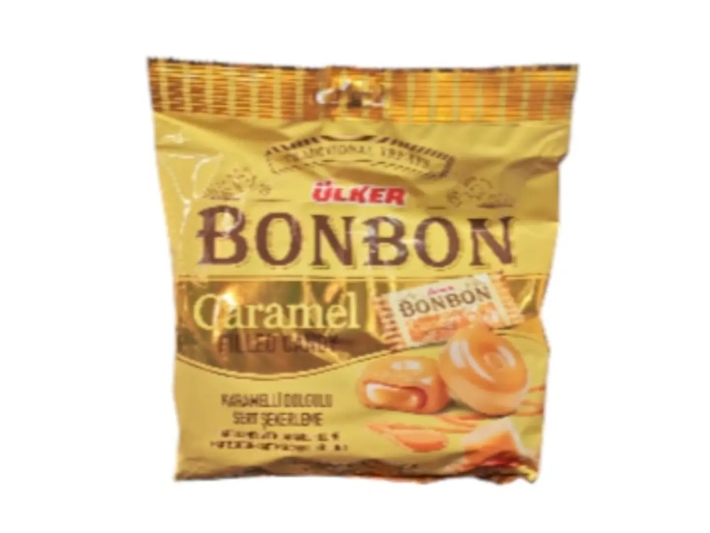 Ulker Bon Bon Caramel Flavor Lollipop 150g