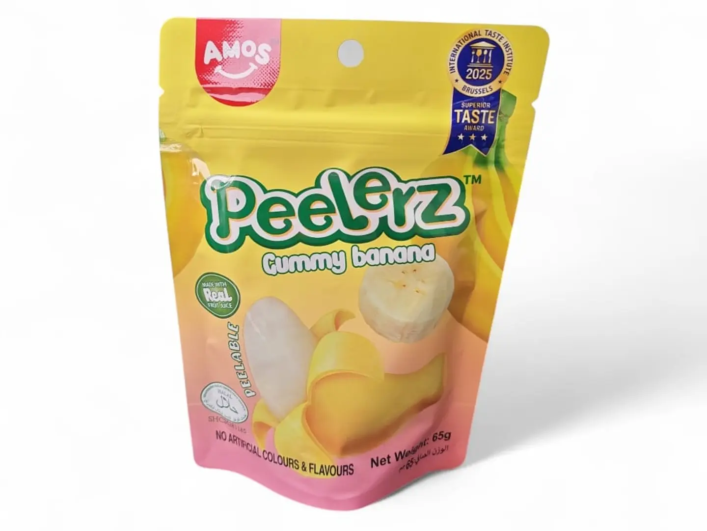 Pillars Banana Flavored Jelly Candy 65g
