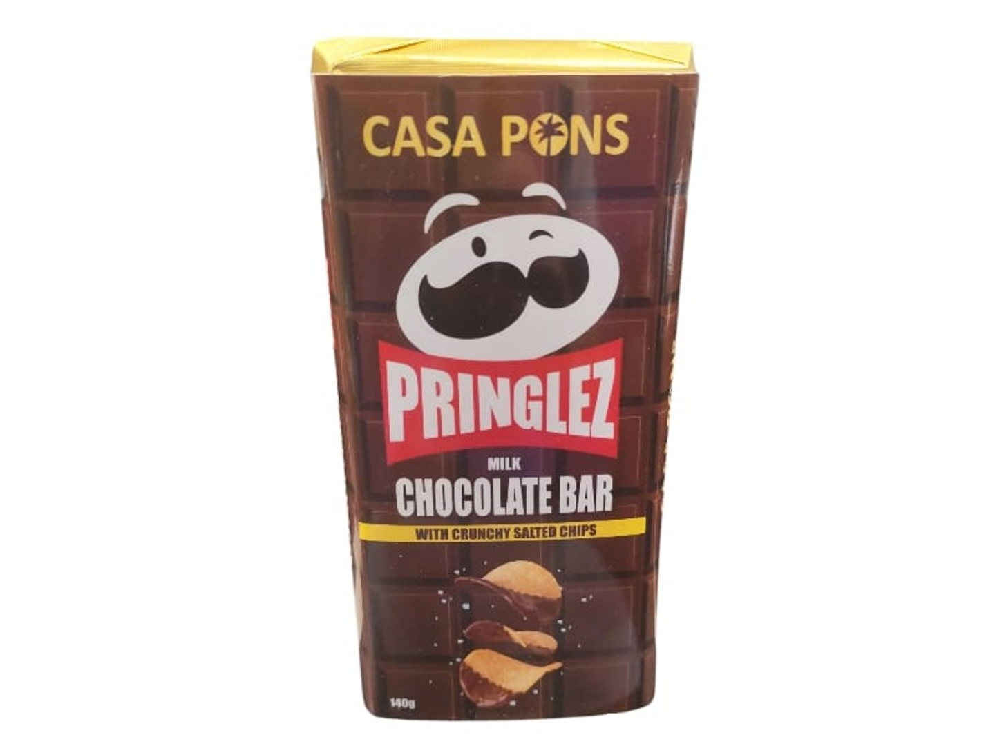 Gift Chocolate Bars Pringles Milk 140g