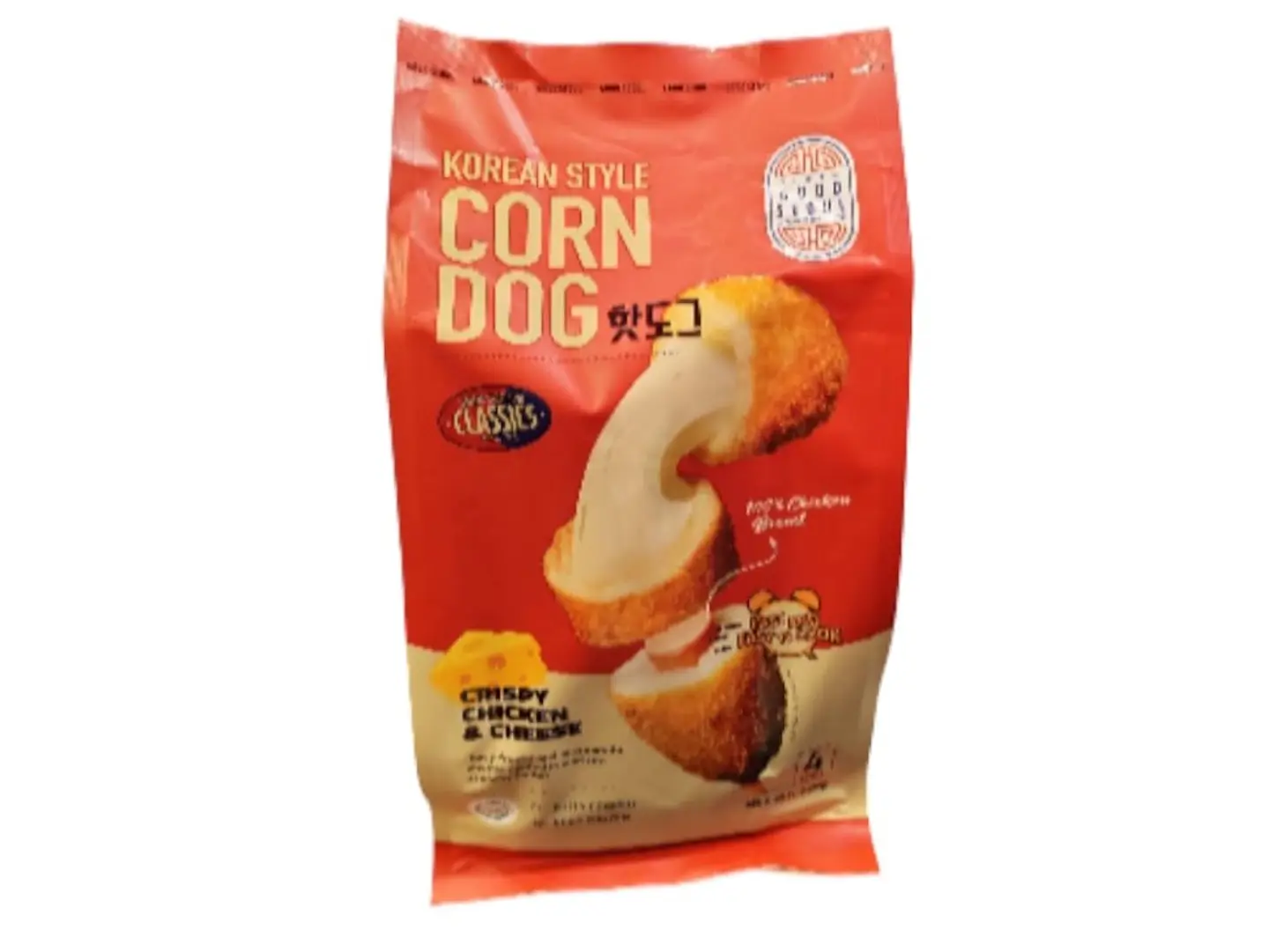 Good Soul Corn Dog Crispy Chicken & Cheese 320g