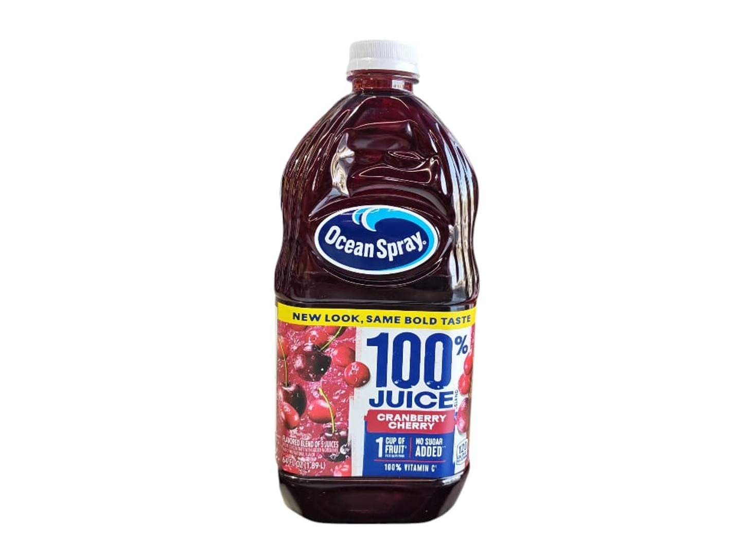 Ocean Spray 100% Cranberry Juice With Cherry 1.89 L