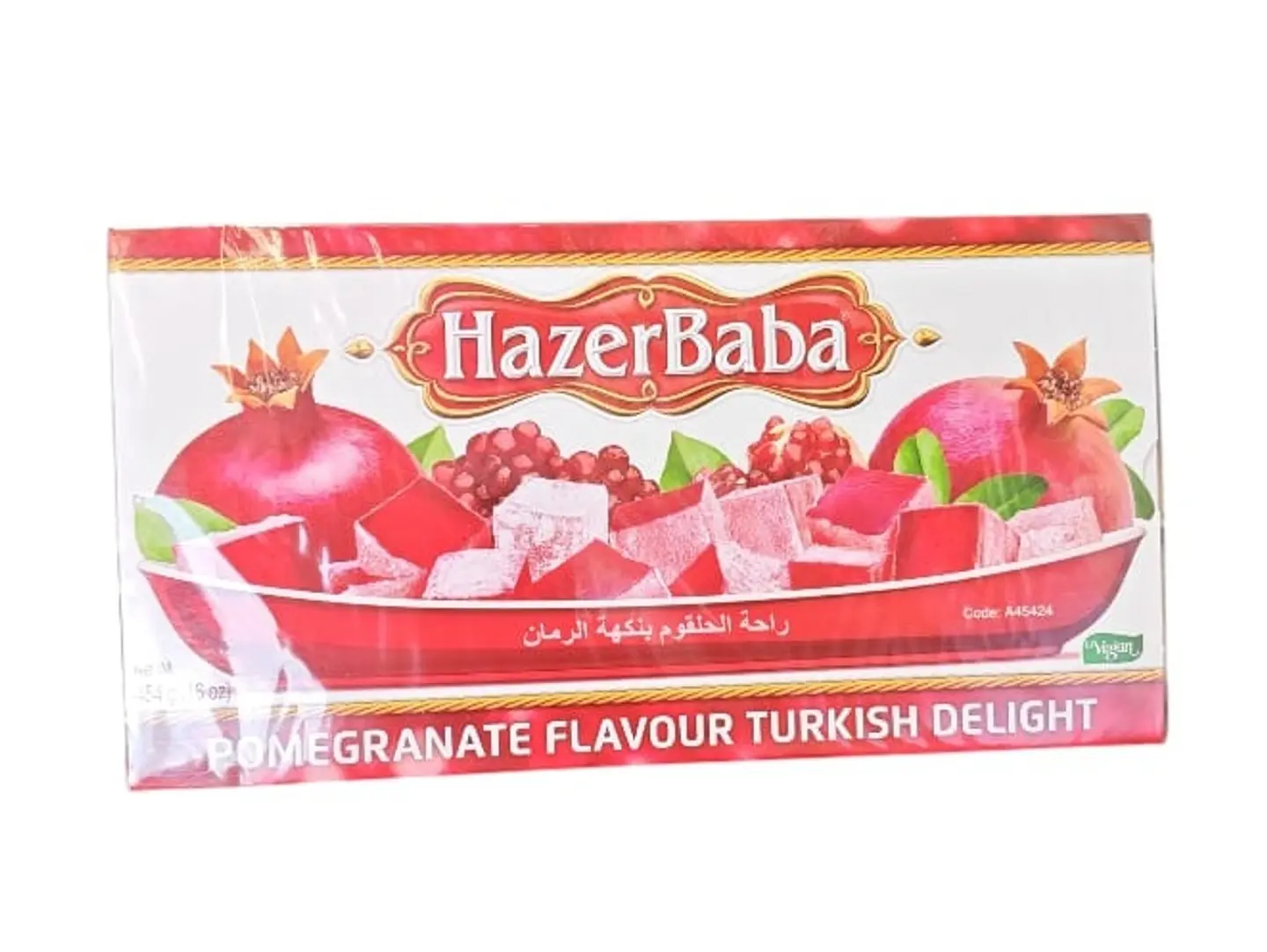 Turkish Delight, Pomegranate Flavor, 454g