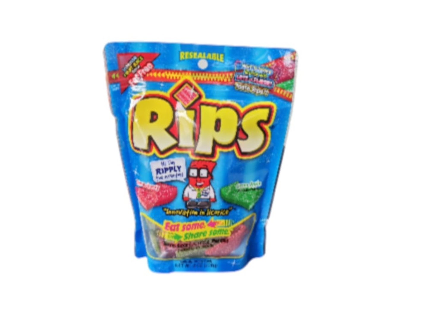 Ribs Jelly, Strawberry & Green Apple Blue Flavor, 226g