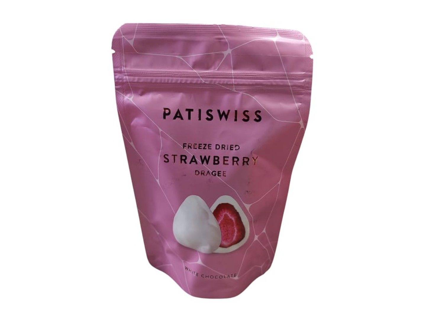 Patisserie Strawberry Covered With White Chocolate 80g