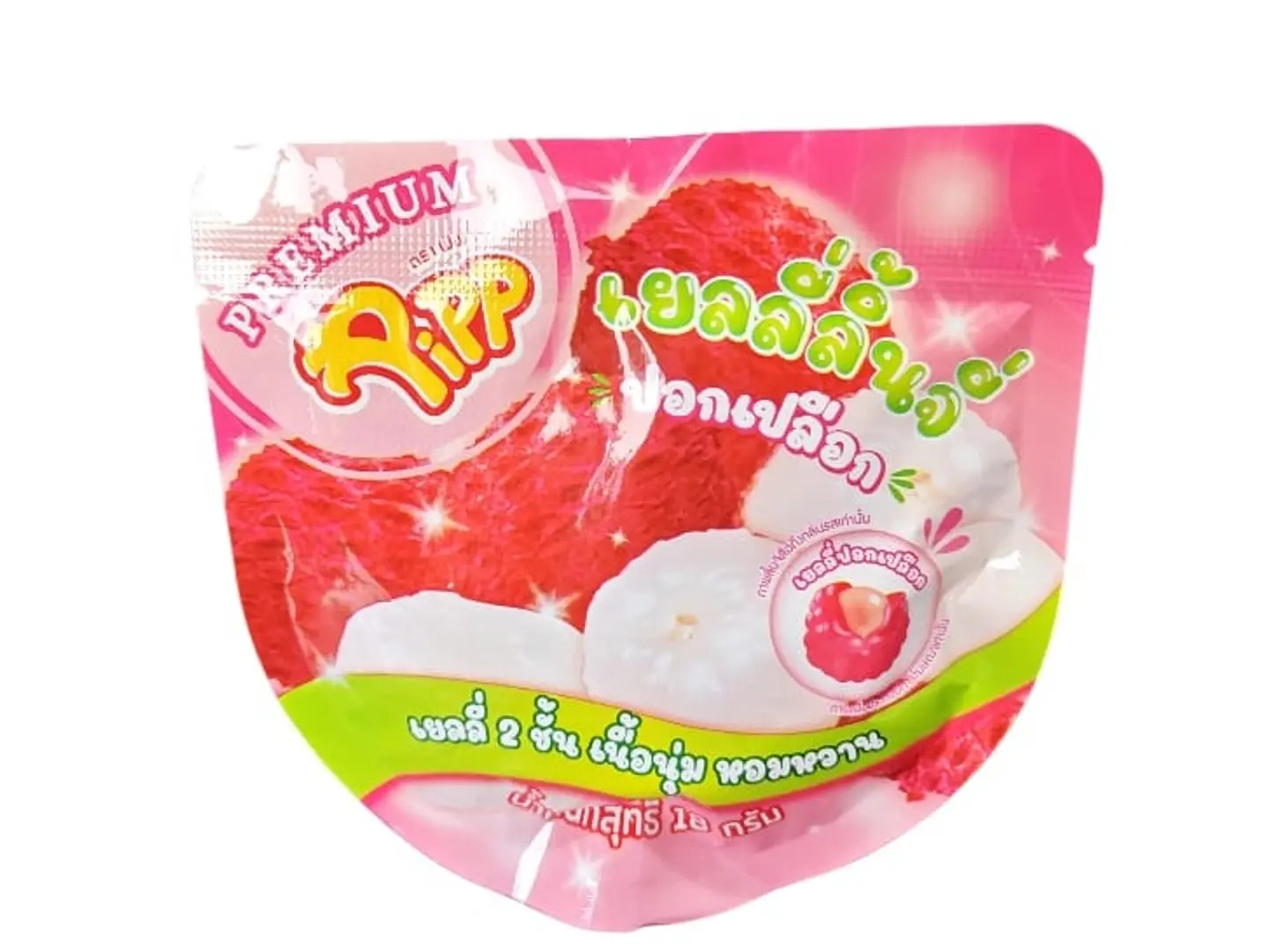 Thai Peeling Candy With Lychee Flavor, 18g