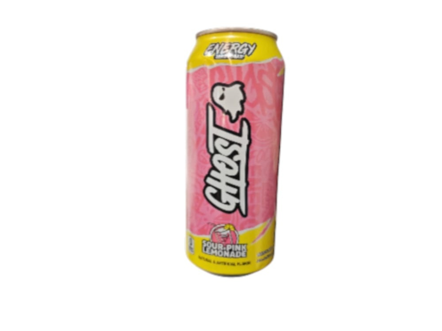 Ghost Energy Drink, Pink Lemonade Flavor, 473ml