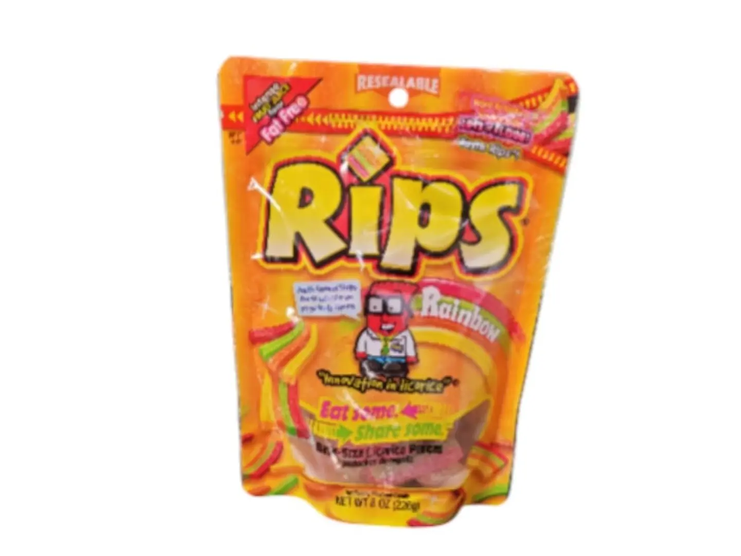 Ribs Jelly Fruit Flavor Orange 226g