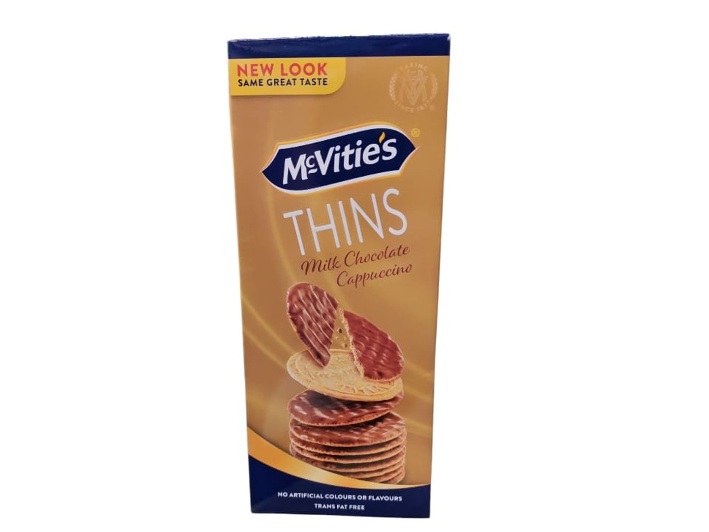 Mc Vitie's Thins Milk Chocolate Cappuccino Flavour Biscuits 150g