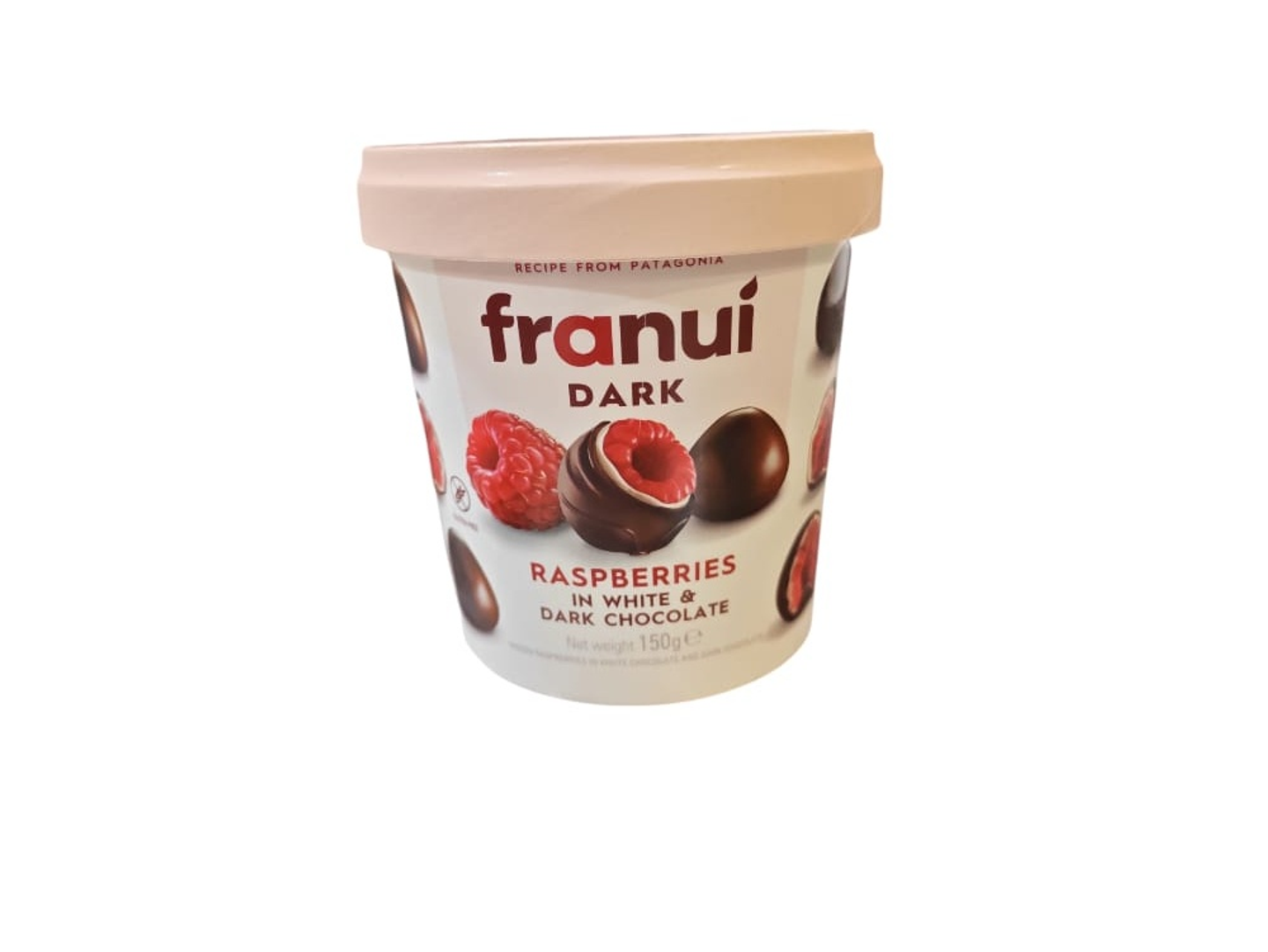 Franwi Ice Cream Raspberry Covered With Dark Chocolate 150g