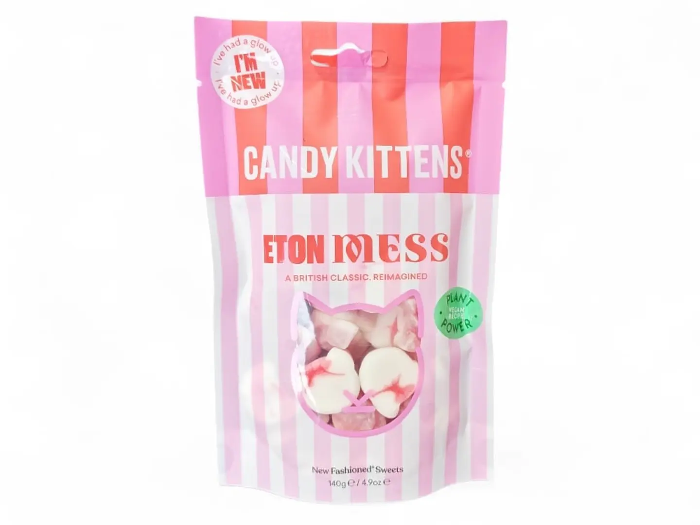 Candy Kittens Strawberry Flavored Candy 140g Imported