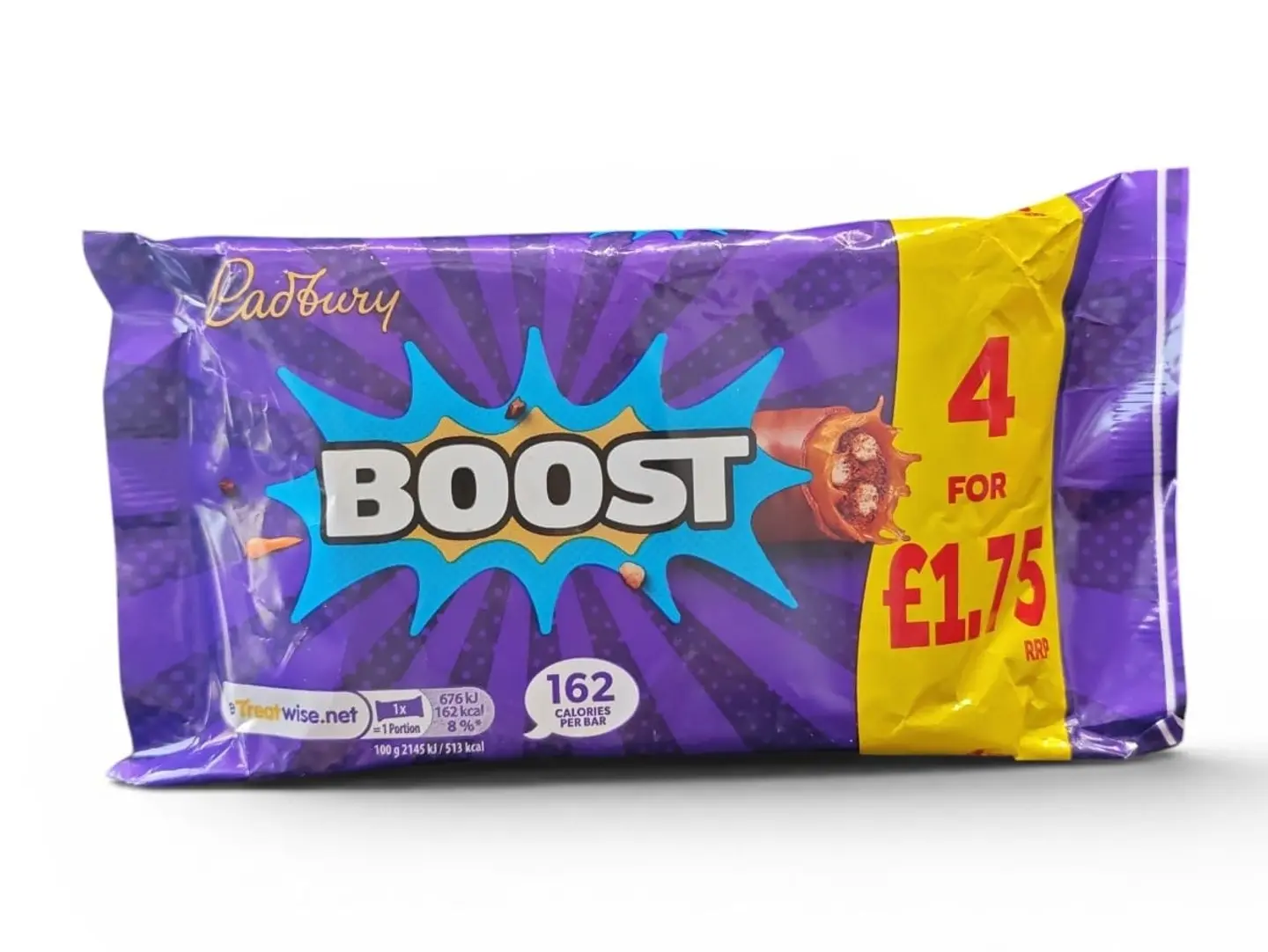 Cadbury Boost Milk Chocolate 126g