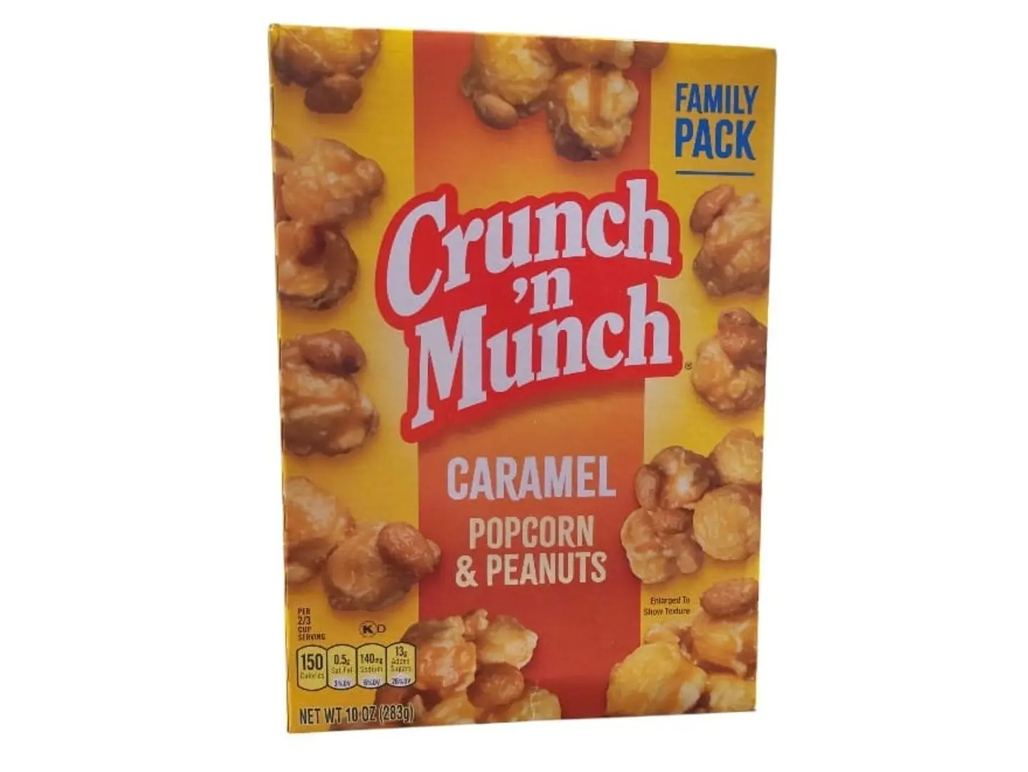 Crunch 'N Munch American Caramel Popcorn With Peanuts (283g)