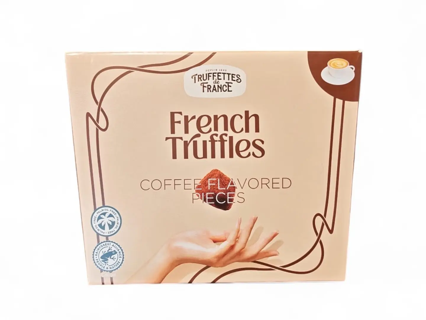 French Chocolate Truffles With Tiramisu Flavor, 200g