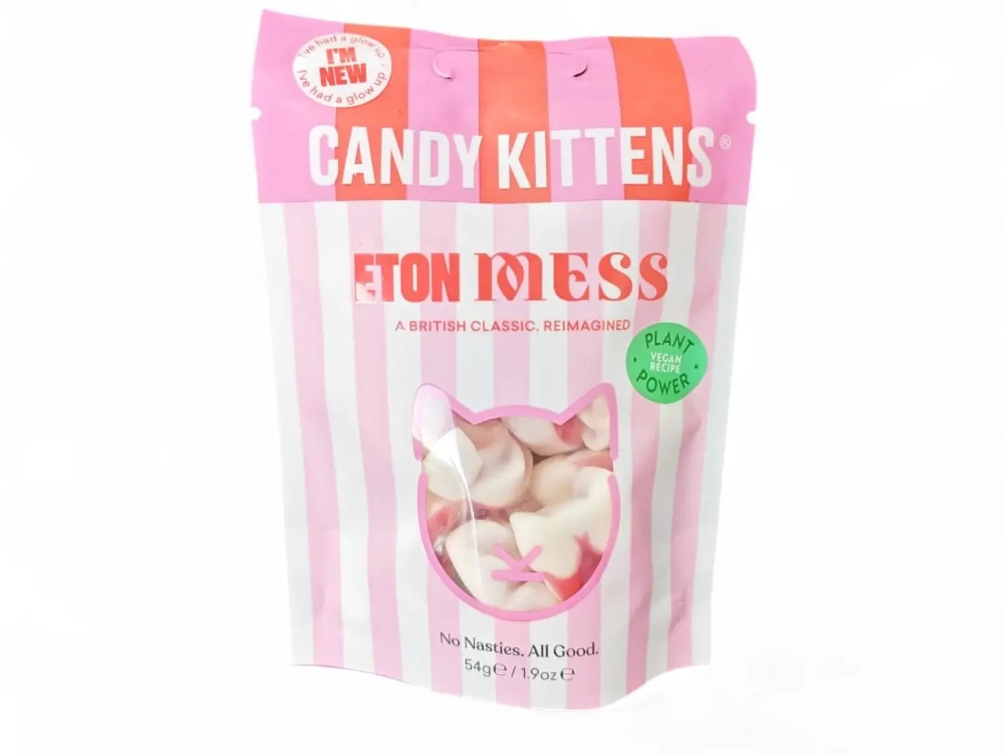 Candy Kittens Strawberry & Grape Flavored Sweets 45g Imported
