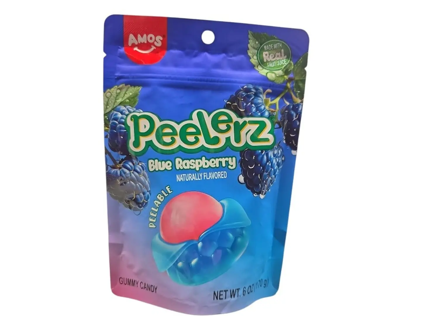 Pillars Blue Raspberry Flavored Jelly Candy 170g