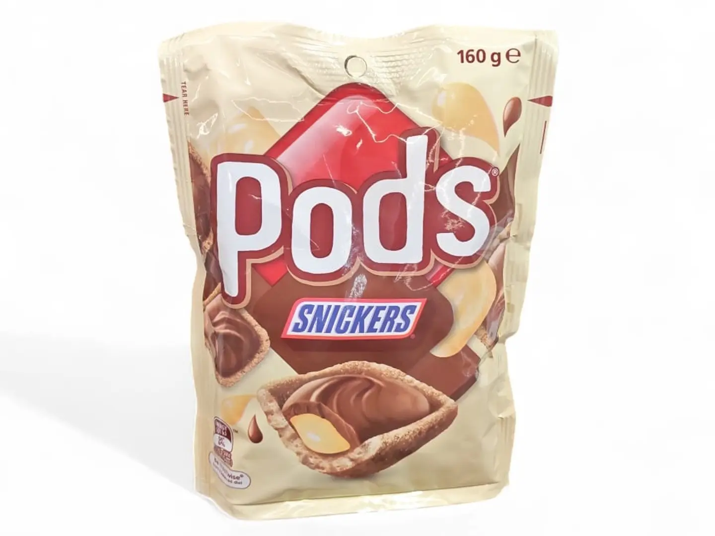 Snickers Pods 160g Imported