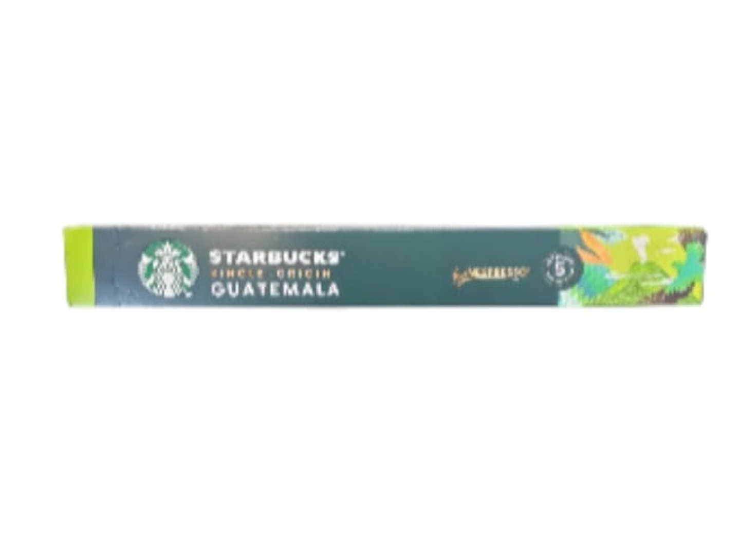 Starbucks Espresso Capsules Guatemala Roast Flavor 10 Capsules