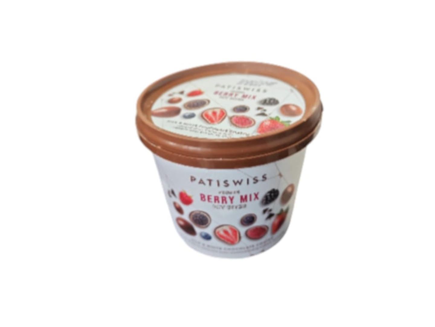 Patisseries Berry Mix Ice Cream, Fresh Frozen, Coated In Milk Chocolate, 130g