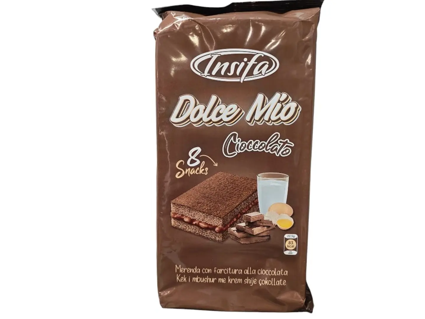 Insiva Dolce Mio Chocolate Filling Cake 180g