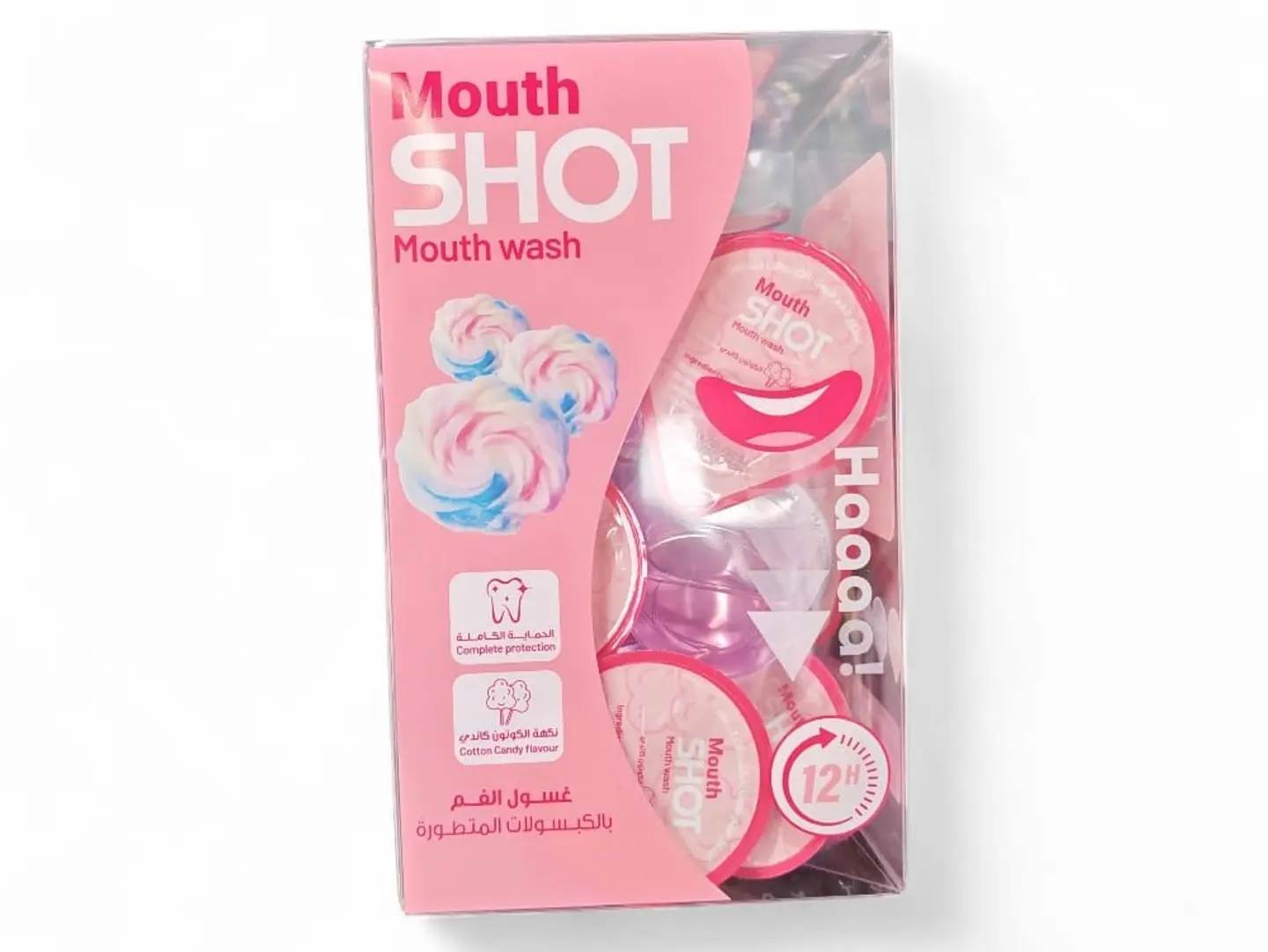 Cotton Candy Flavor Mouthwash Capsules