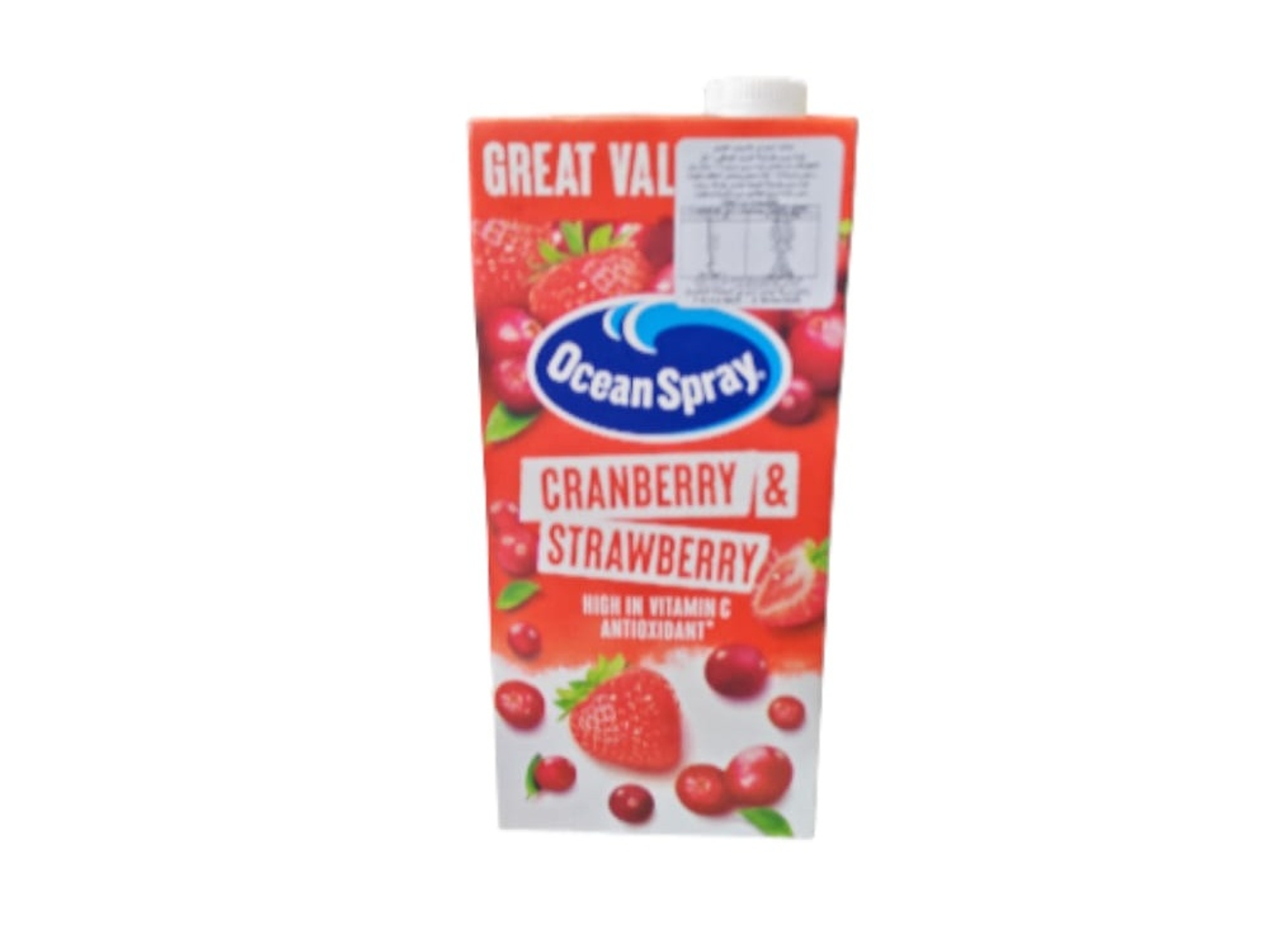 Ocean Spray 100% Cranberry Juice 1 L