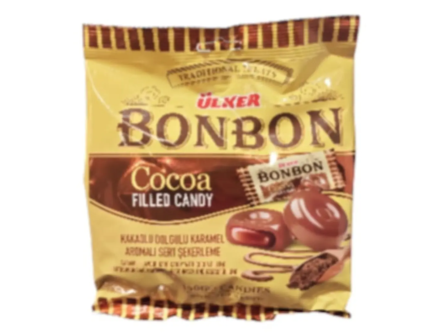 Ulker Bon Bon Cocoa Flavor Lollipop 150g