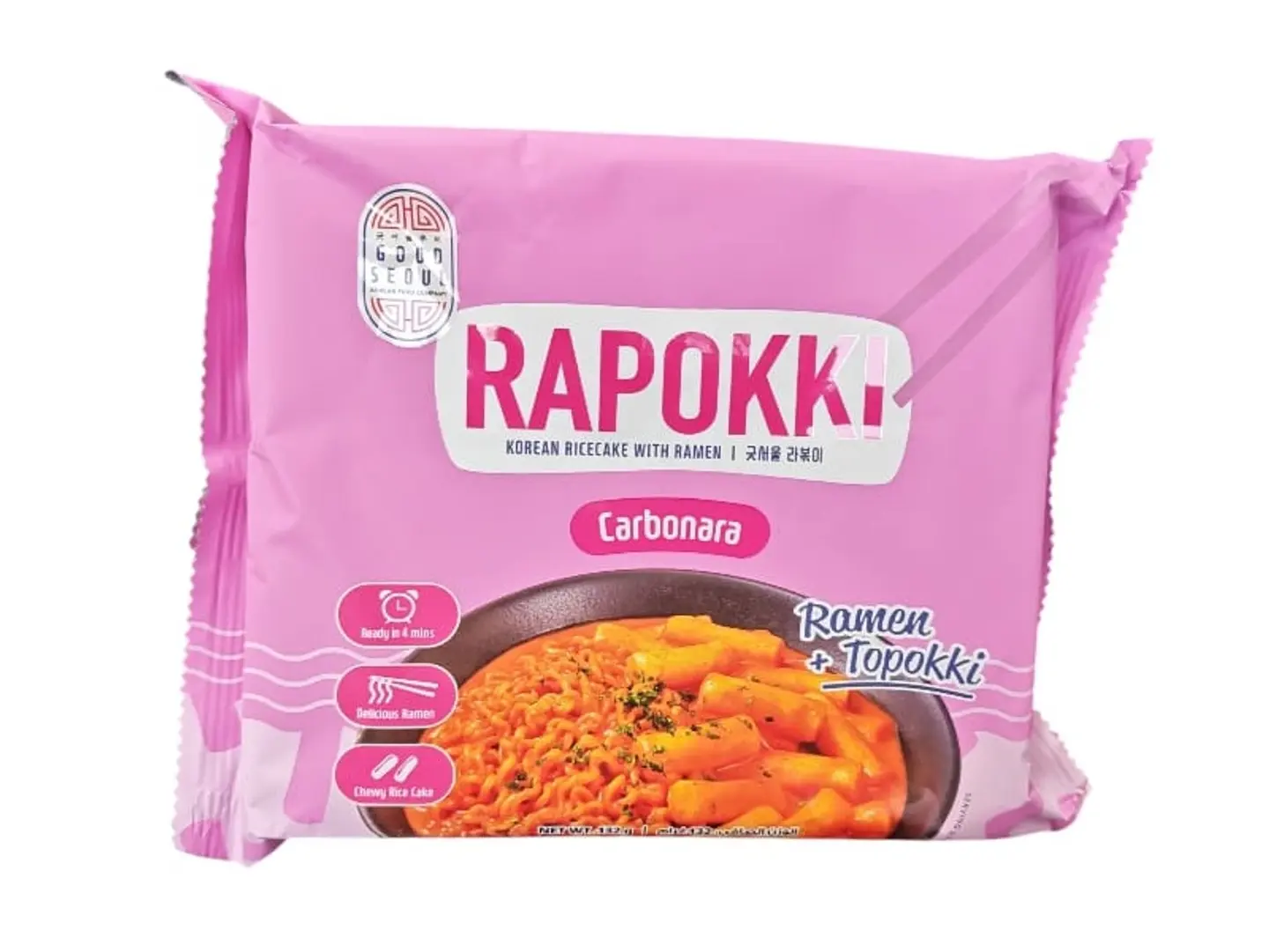 Rapuki Rice Cake Carbonella Flavor 132g