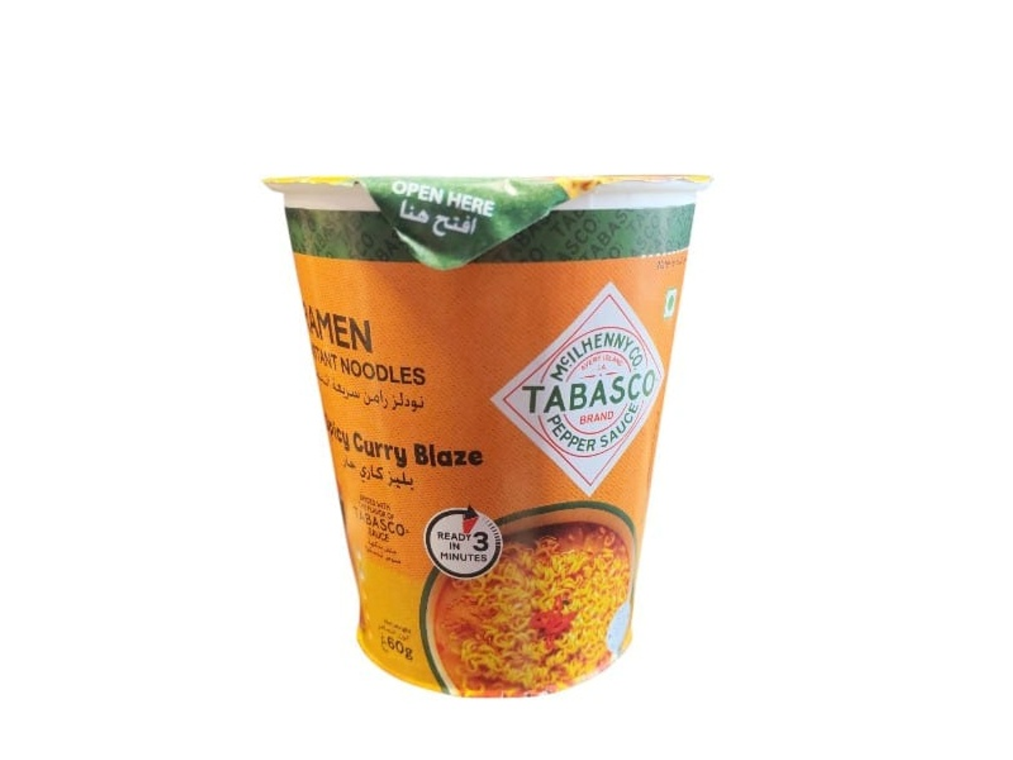 Tabasco Blaze Spicy Curry Noodles 60g