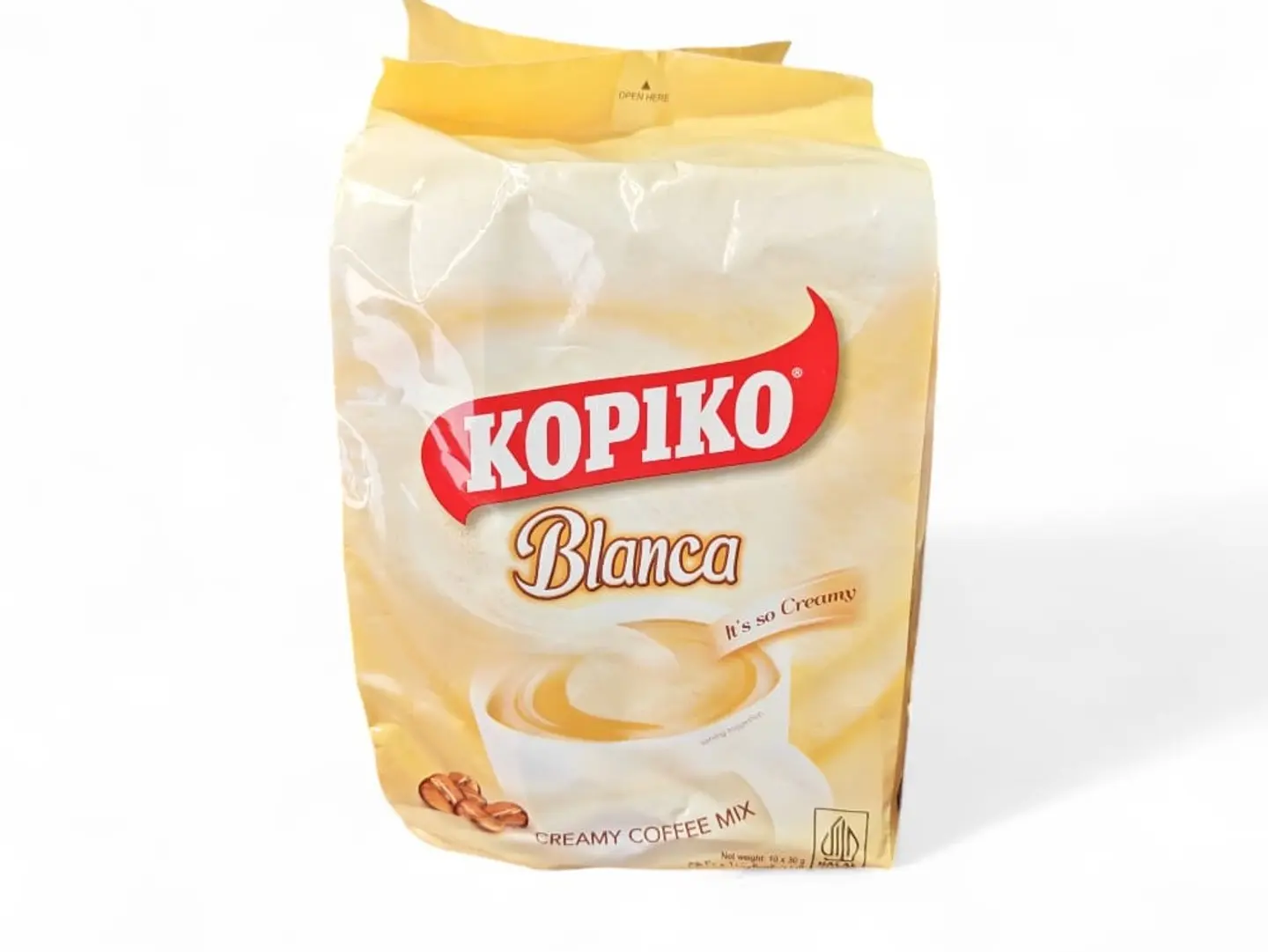 Cupico Coffee, White Sachet, 10 X 30 Grams