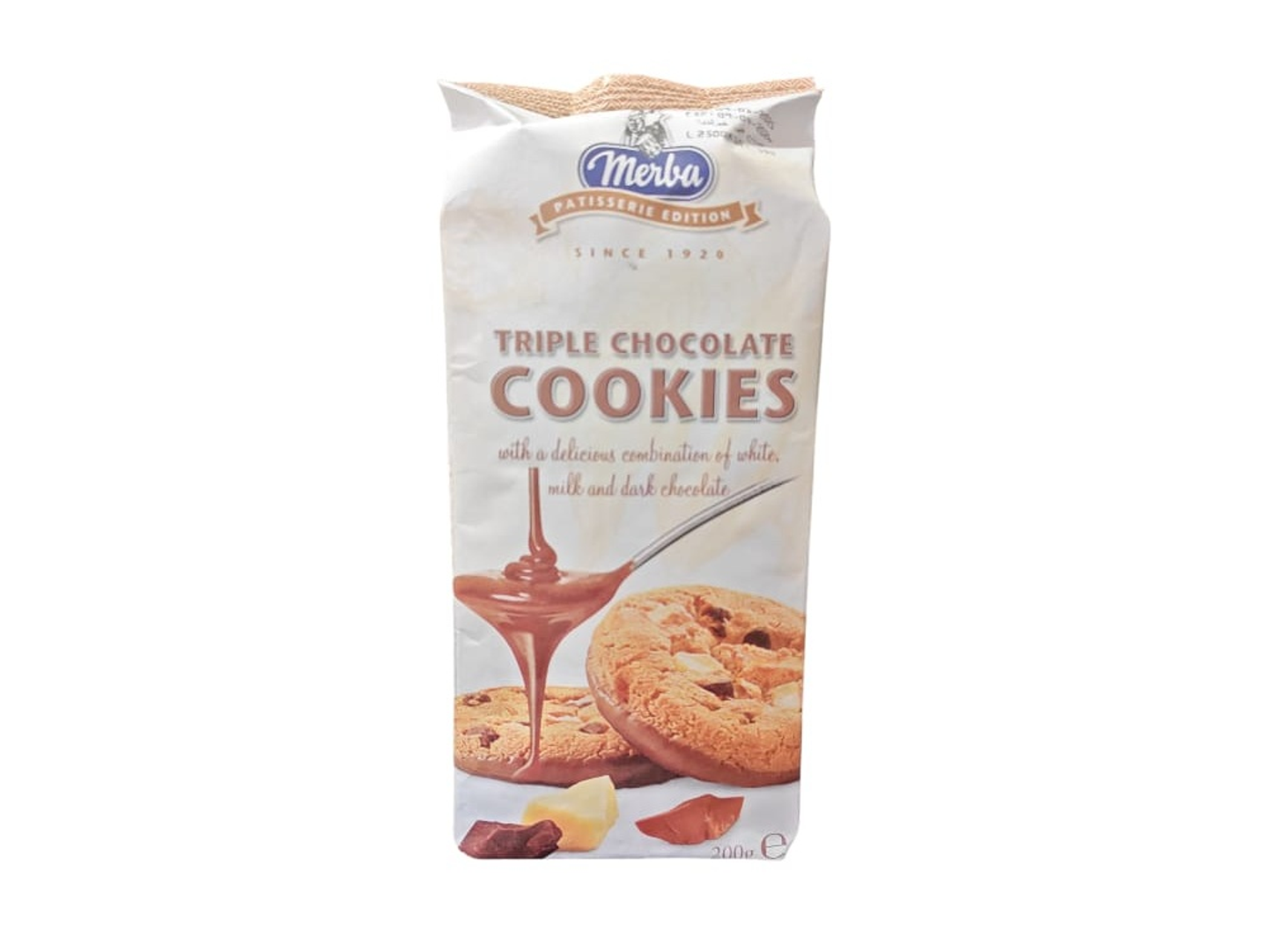 Mirna Pastry Cookies White Chocolate And Dark Chocolate Flavor 200g