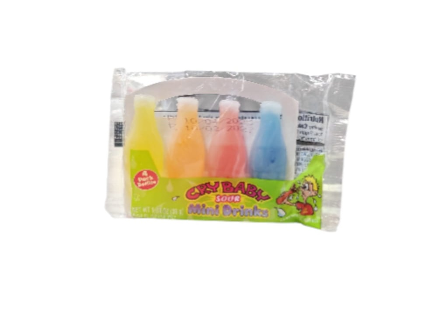 Nick & Nip Wax Candy, An American Product, Sour, 4 Pieces
