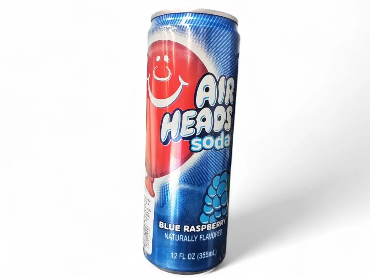 Air Heads Blue Raspberry Flavored Soda 355ml