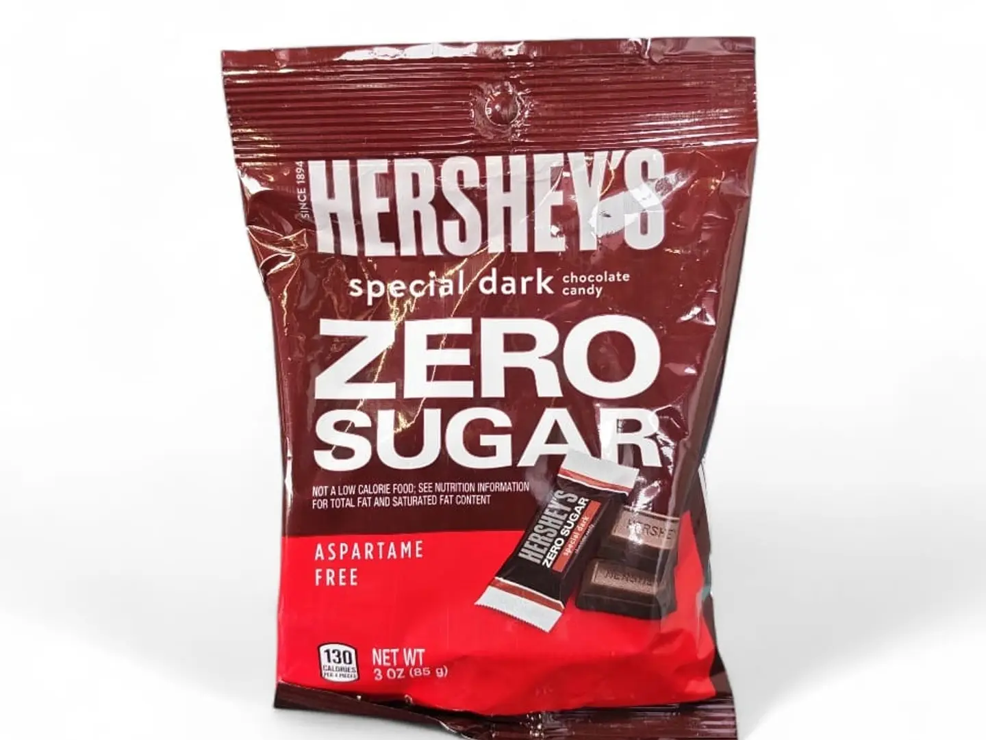 Hershey's Dark Chocolate Sugar Free 85g Imported