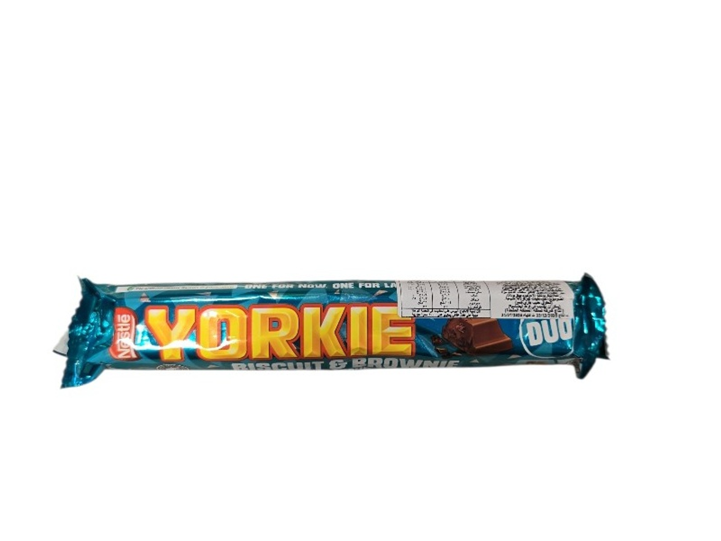 Nestle Yorkie Milk Chocolate And Brownie 72g
