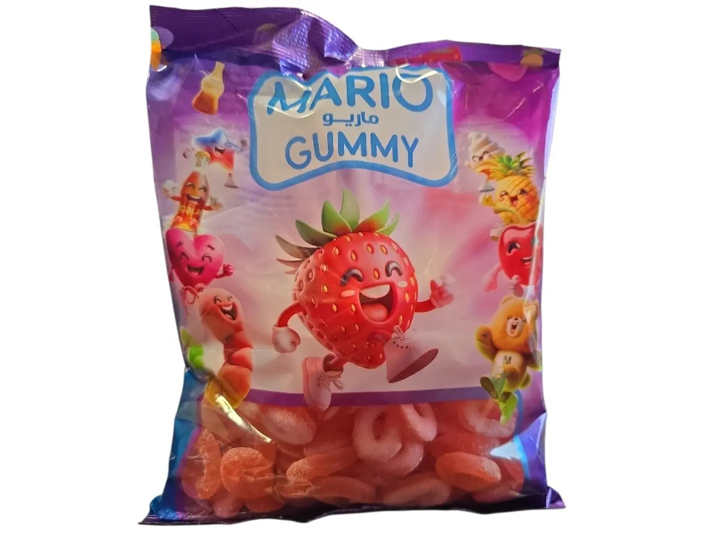 Mario Soft Gelatin Rings 1 Kg