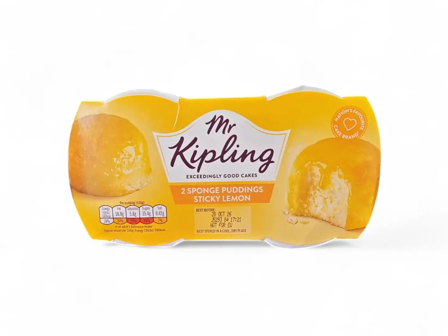 Mr. Kipling Cake Lemon Sauce