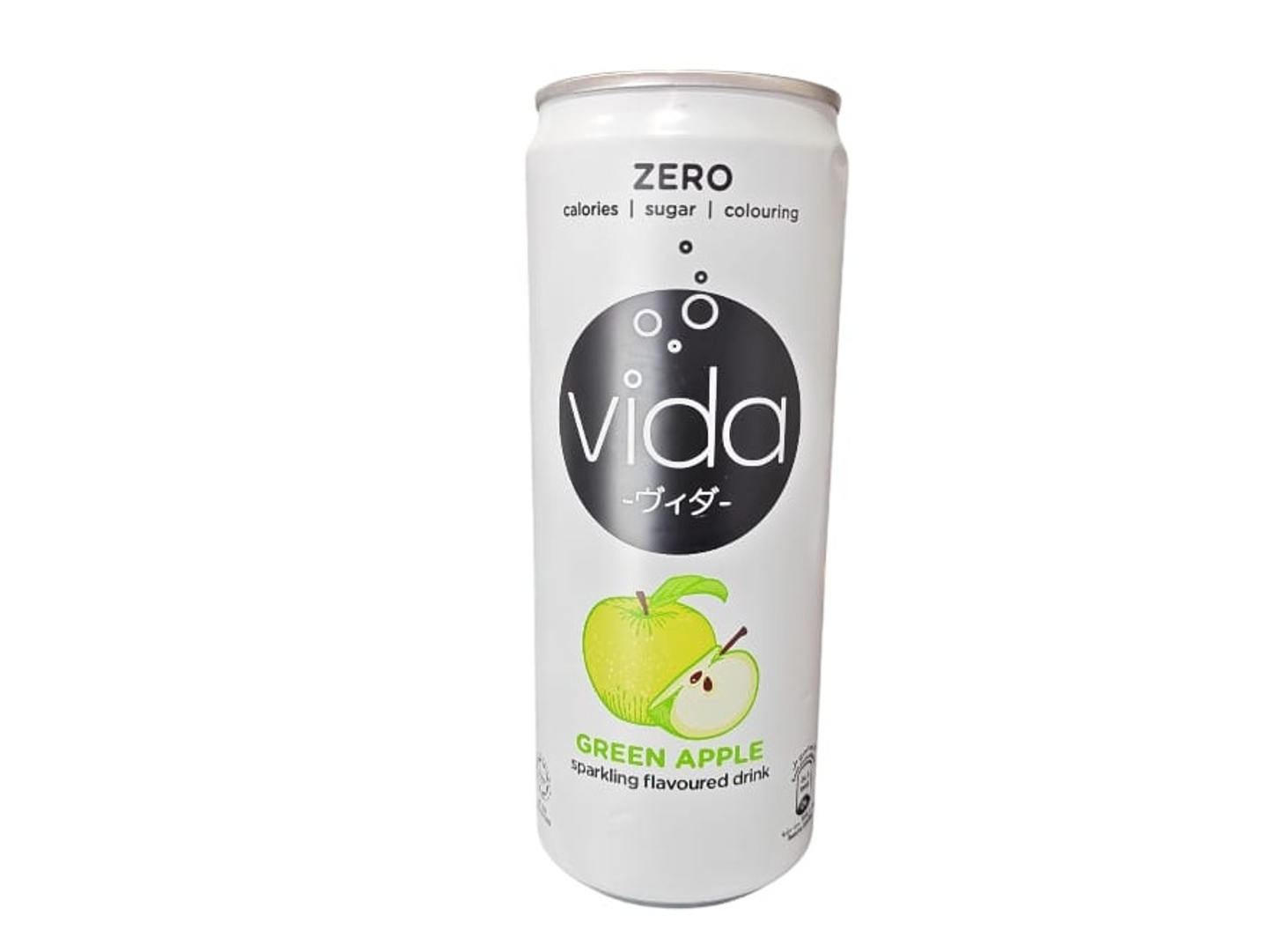 Vida Green Apple Flavored Soda 325ml
