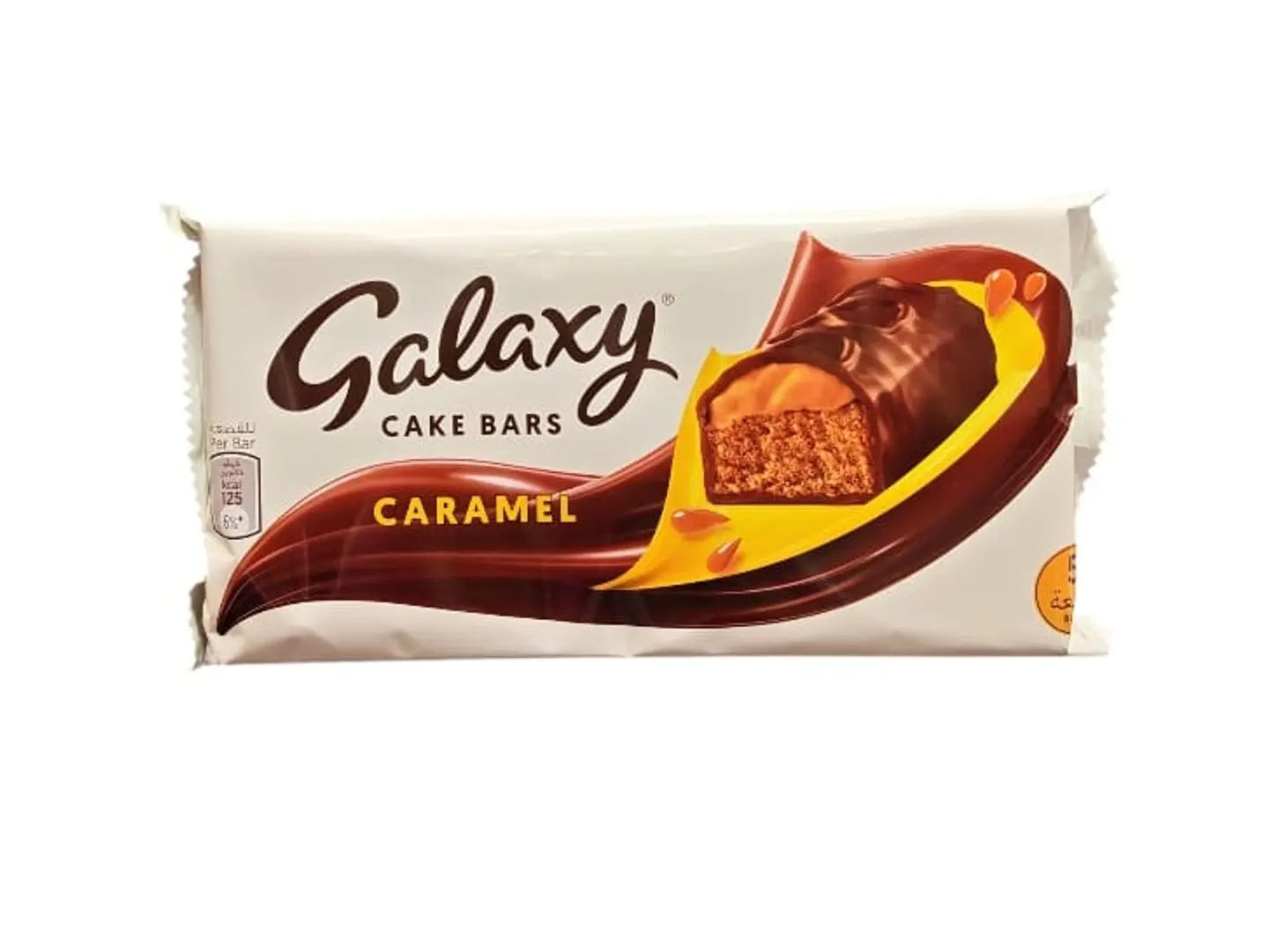 Galaxy Caramel Flavored Cake Strip 135g