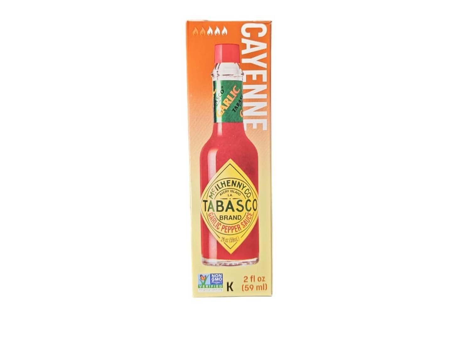 Tabasco Sauce, Cayenne Pepper And Garlic, 59 Ml, American
