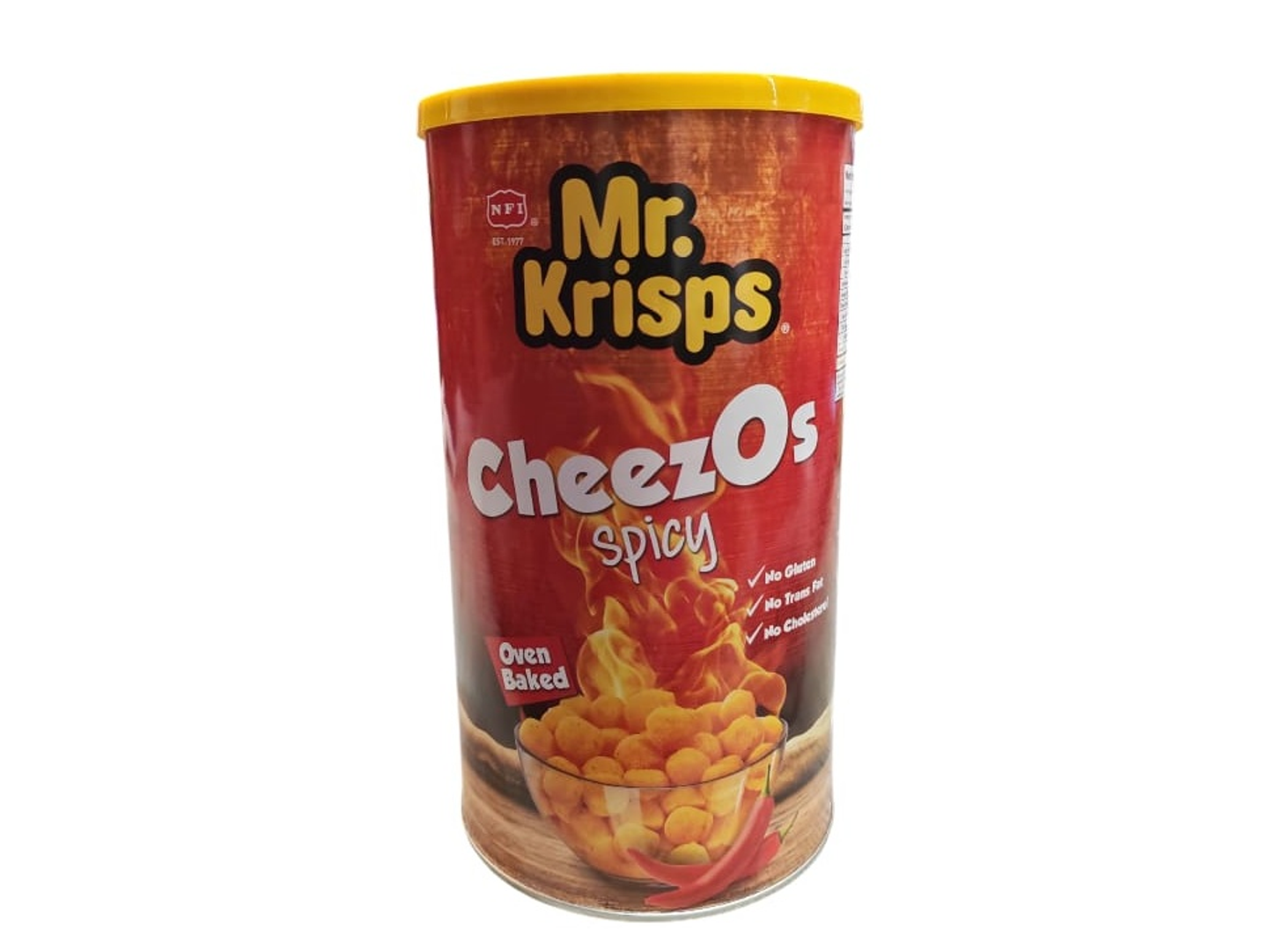 Mr. Krisps Spicy Cheezus Balls 80g Box