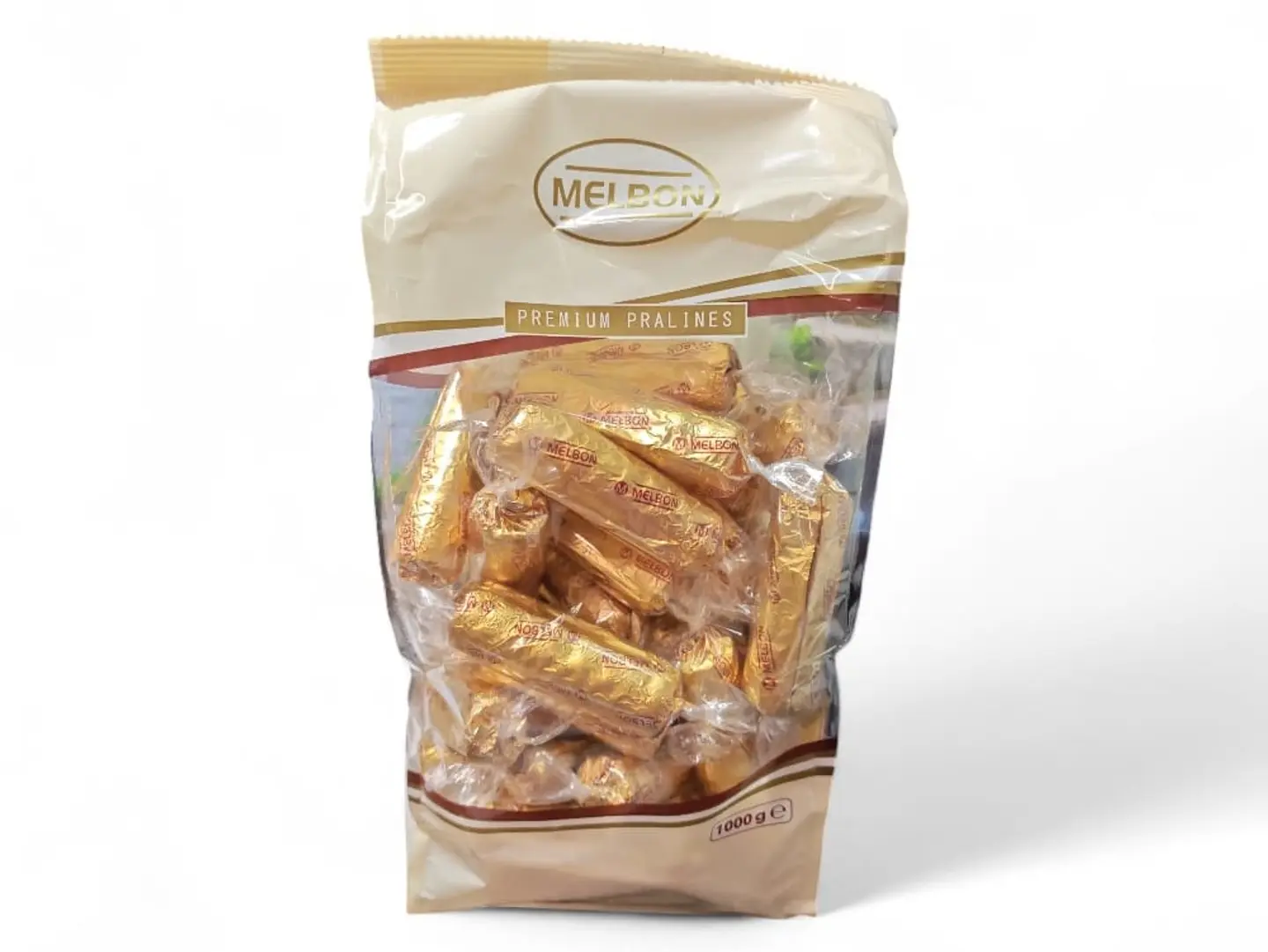 Chocolate Covered Wafer Rolls With Hazelnut Praline Filling, Greek Golden Melbon, 1 Kg