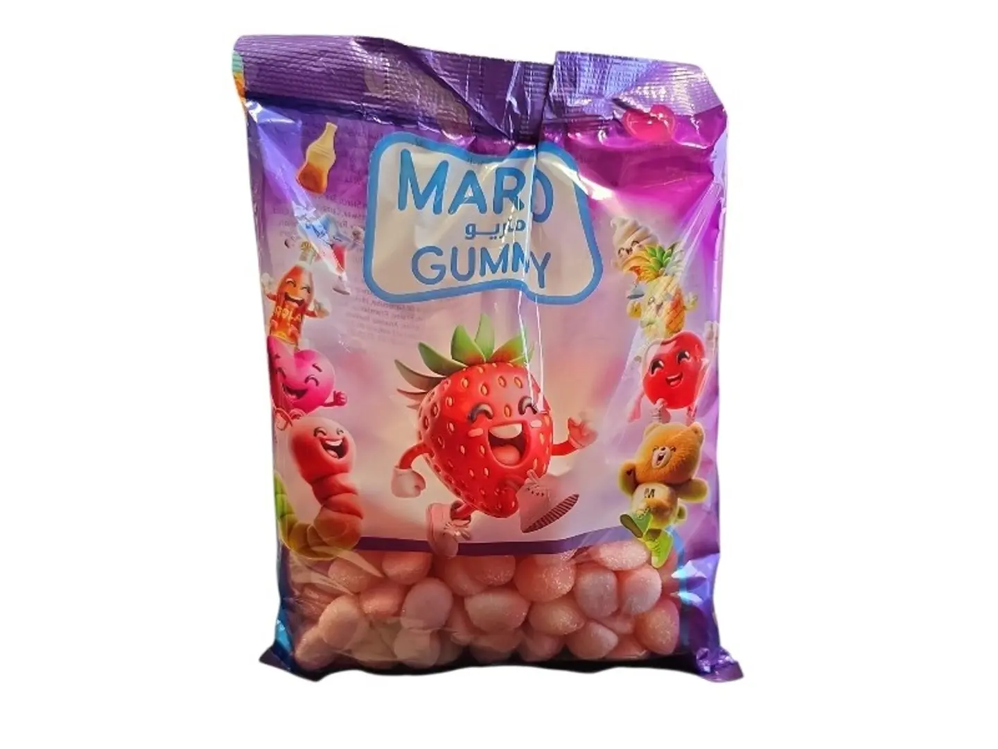 Mario Soft Gelatin Candy Pink 1 Kg