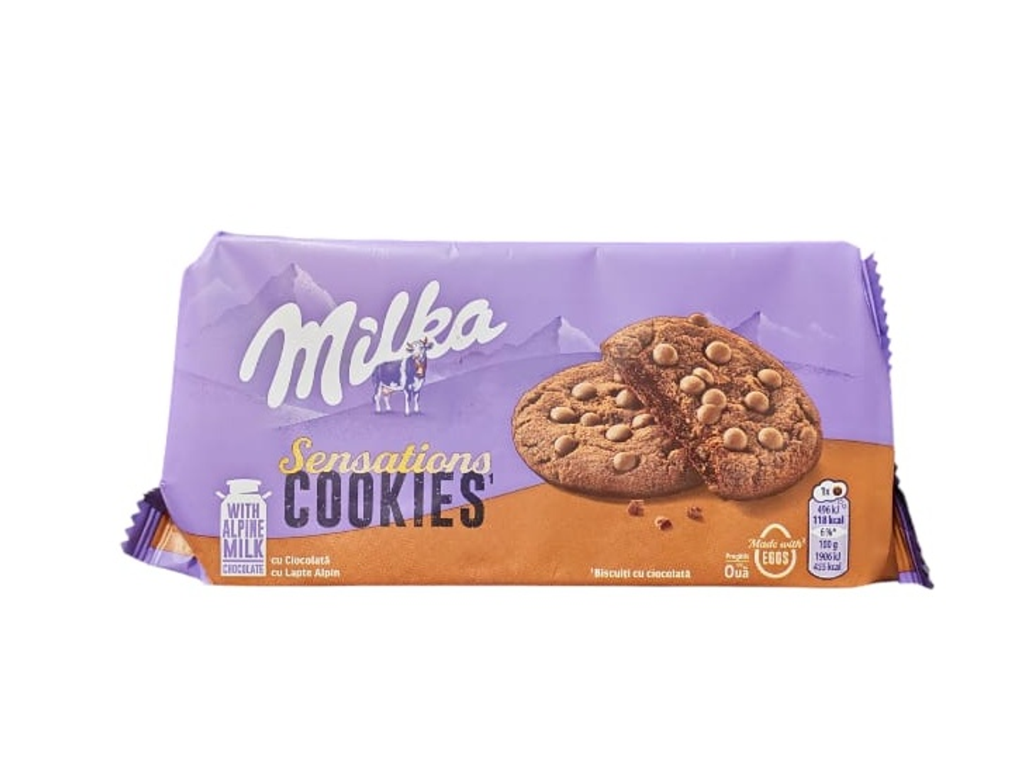 Milka Milk Chocolate Cookies 135g
