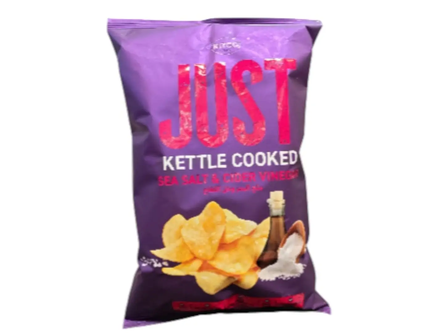 Kitco Just Kettle Cooked Potatoes With Sea Salt & Apple Cider Vinegar Flavor 150g