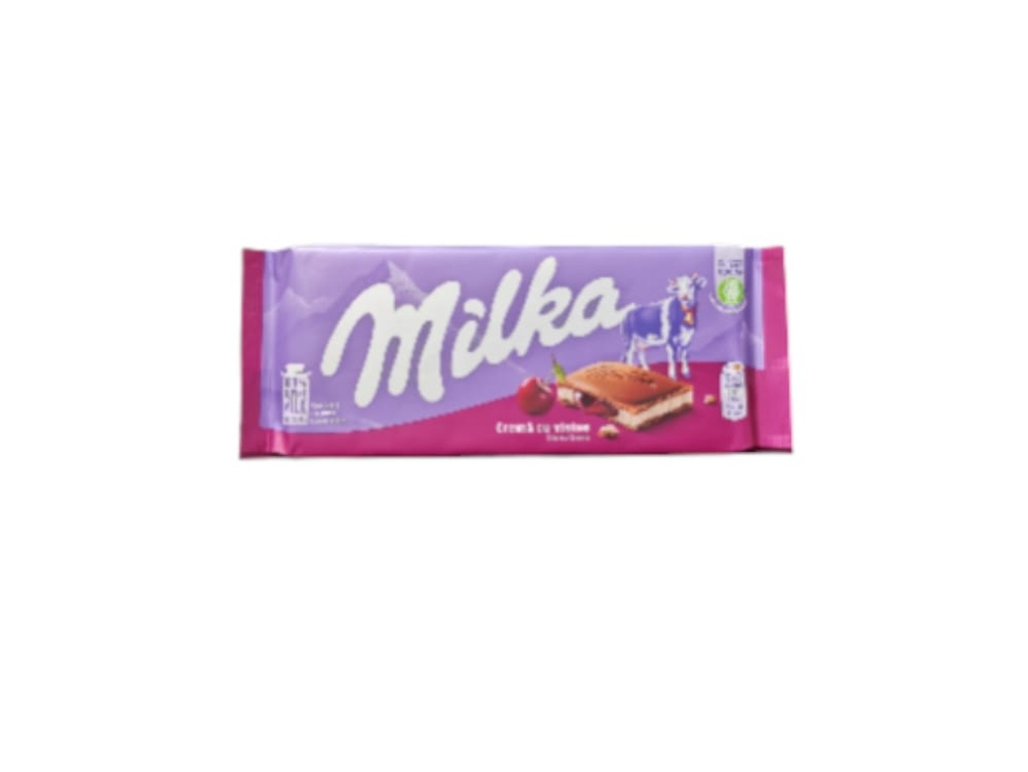 Milka Cherry Flavored Chocolate 100g