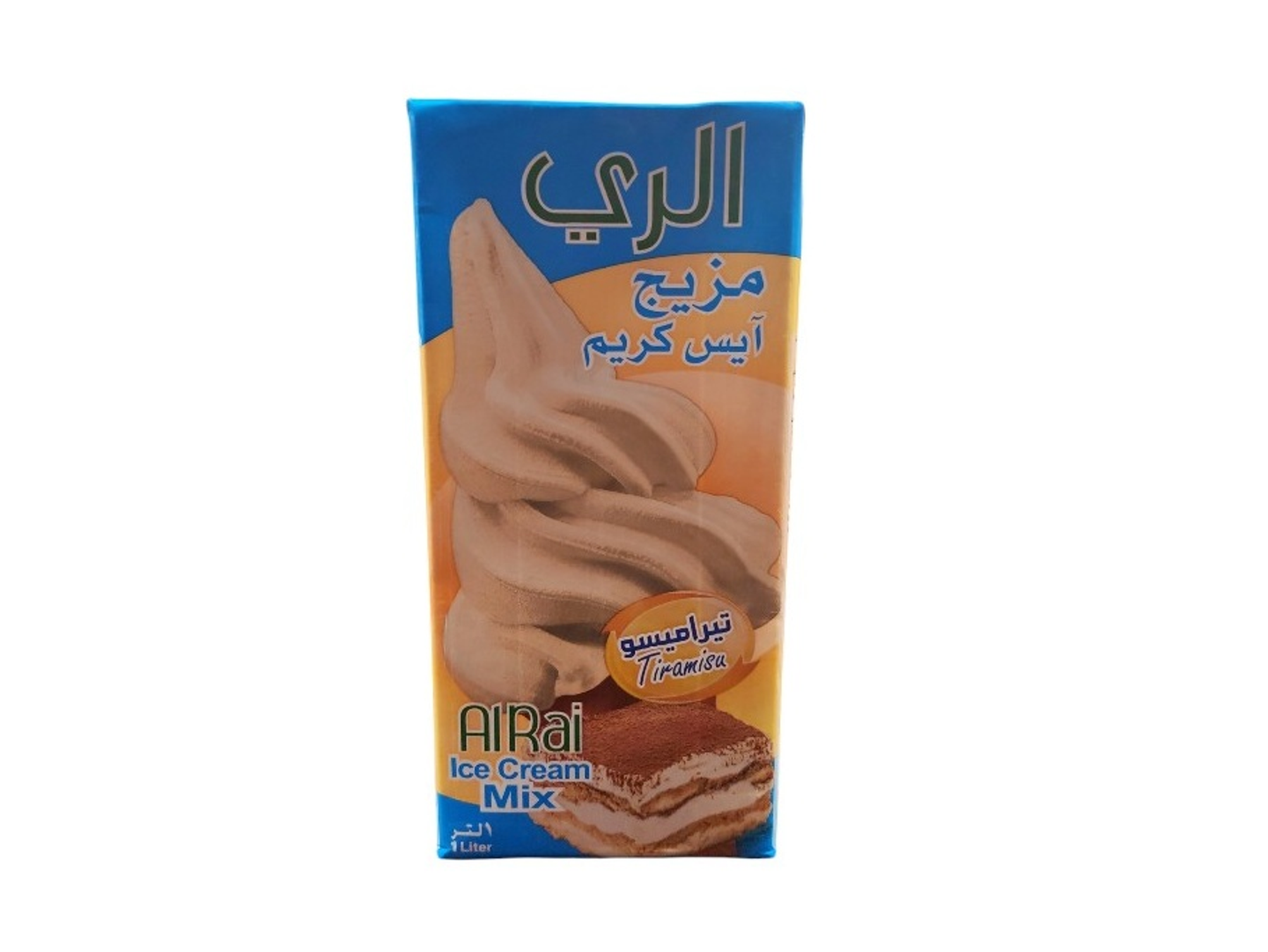 Al Ray Tiramisu Ice Cream Mix 1 L