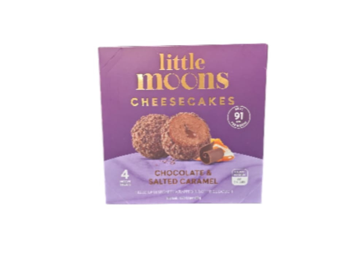 Mochi Ice Cream With Chocolate And Caramel Flavor, 120g