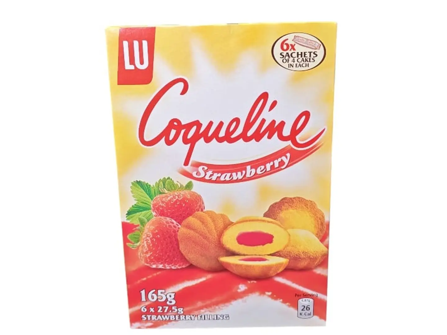 Cocoline Strawberry Cake 165g