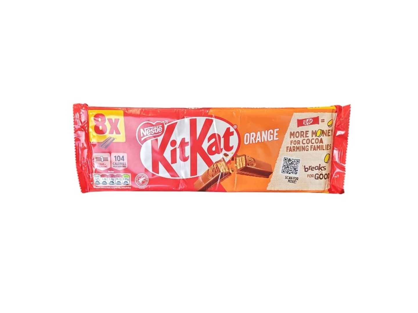 Kit Kat British Caramel Flavor Pull Bar 8 Pieces 165.6g