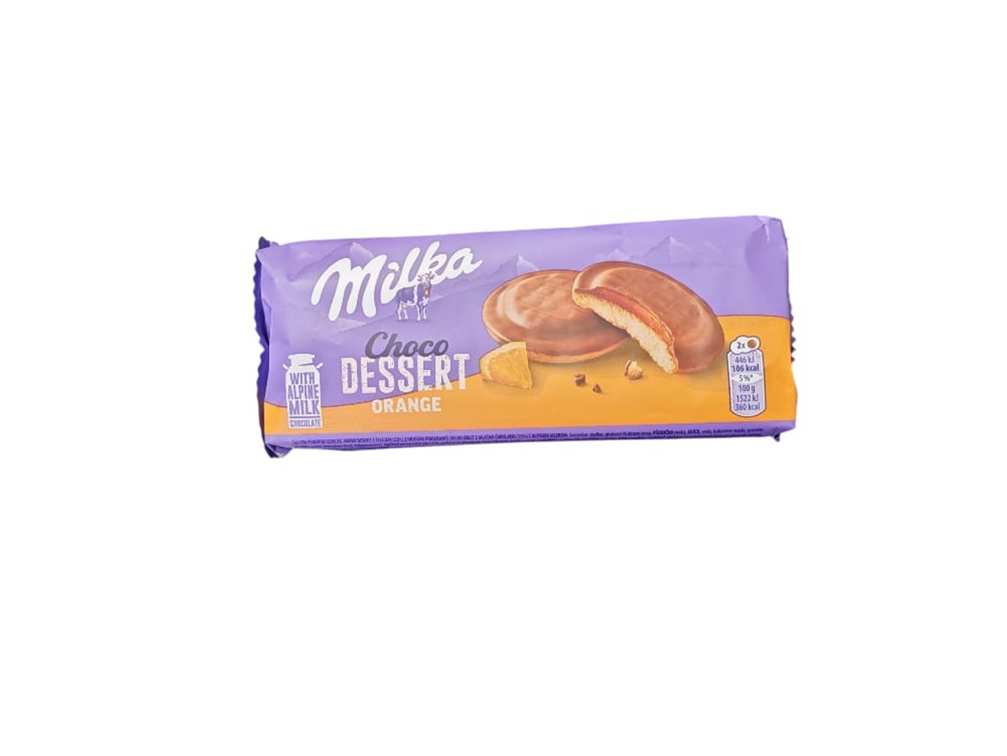 Milka Java Orange Flavor 147g
